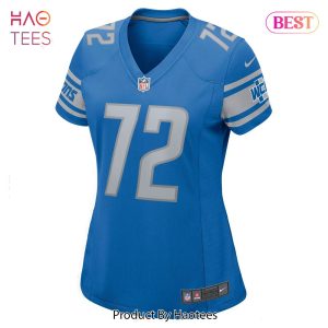 Halapoulivaati Vaitai Detroit Lions Nike Women’s Game Jersey Blue