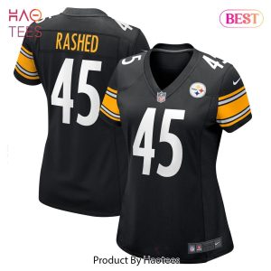Hamilcar Rashed Jr. Pittsburgh Steelers Nike Women’s Game Player Jersey Black