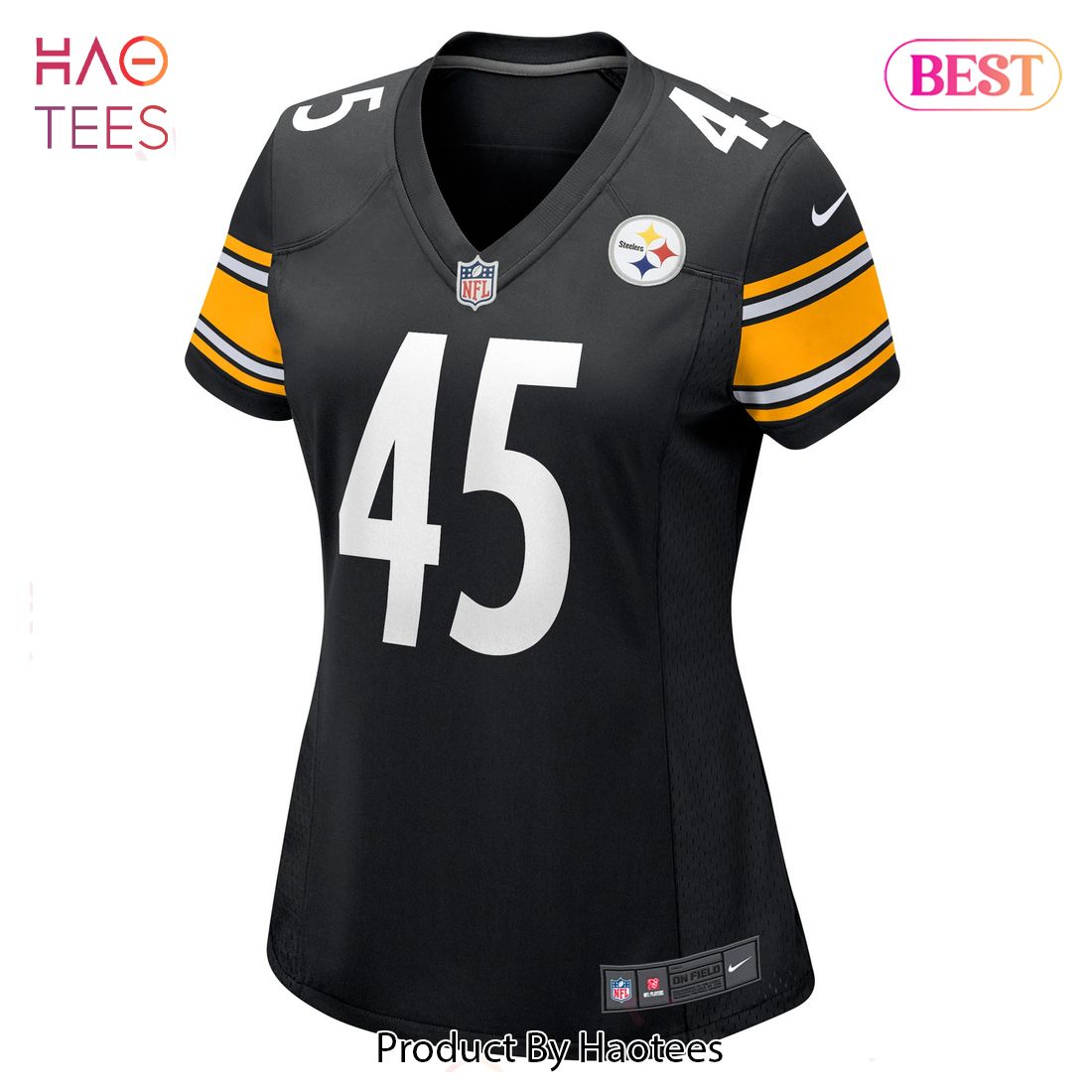 Hamilcar Rashed Jr. Pittsburgh Steelers Nike Women’s Game Player Jersey Black Luxury Store