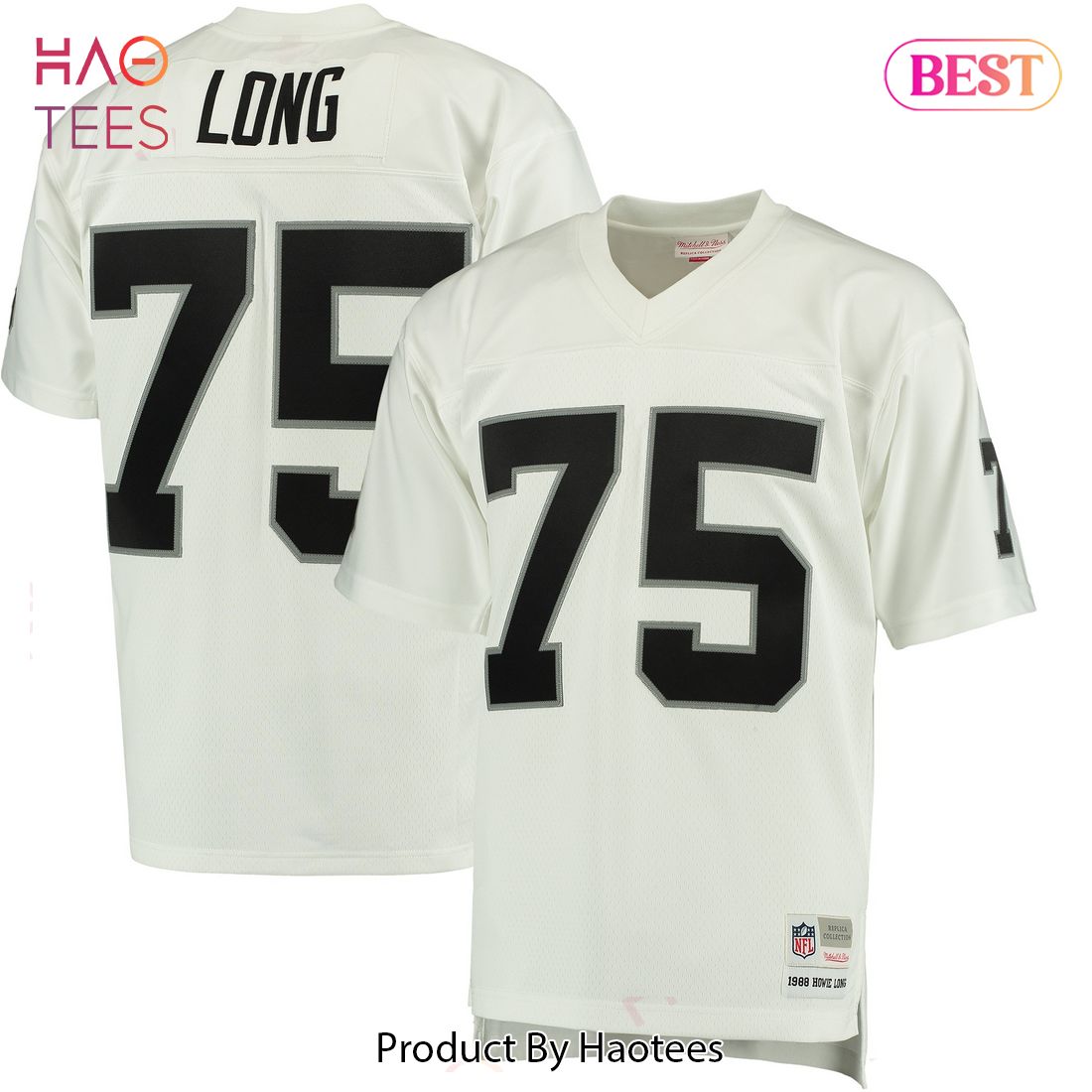 Howie Long Las Vegas Raiders Mitchell & Ness Retired Player Legacy Replica Jersey White