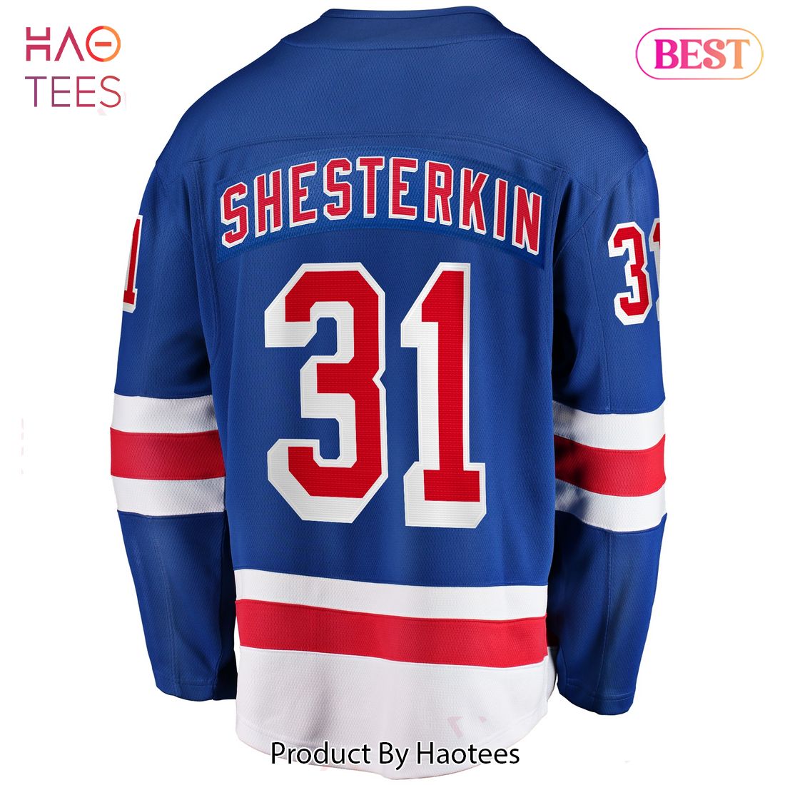 Igor Shesterkin New York Rangers Fanatics Branded Home Breakaway Player Jersey Blue