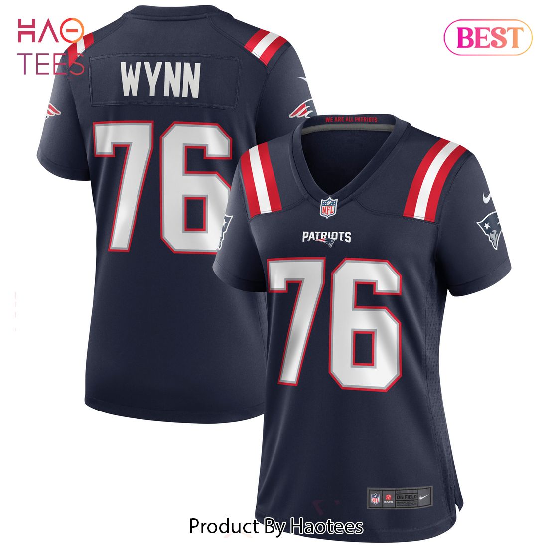 Isaiah Wynn New England Patriots Nike Women’s Game Jersey Navy