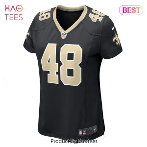 J.T. Gray New Orleans Saints Nike Women’s Game Jersey Black