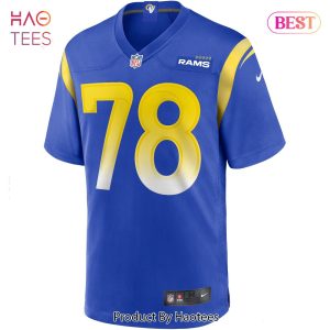 Jackie Slater Los Angeles Rams Nike Game Retired Player Jersey Royal