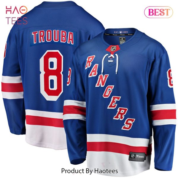 Jacob Trouba New York Rangers Fanatics Branded Home Breakaway Jersey Blue