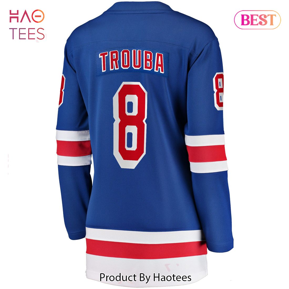 Jacob Trouba New York Rangers Fanatics Branded Women's Home Breakaway Jersey Blue