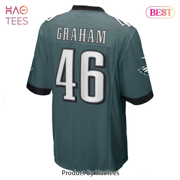 Jaeden Graham Philadelphia Eagles Nike Game Player Jersey Midnight Green