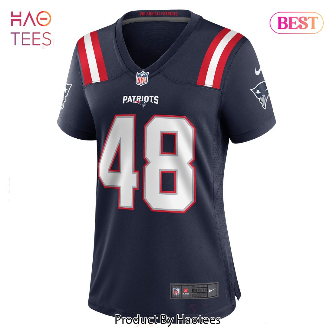 Jahlani Tavai New England Patriots Nike Women’s Game Player Jersey Navy Luxury Store