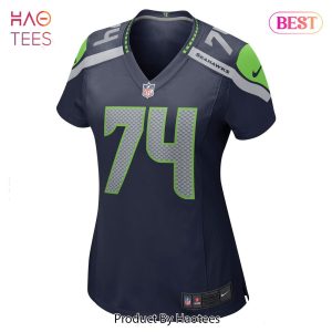 Jake Curhan Seattle Seahawks Nike Women’s Game Jersey College Navy