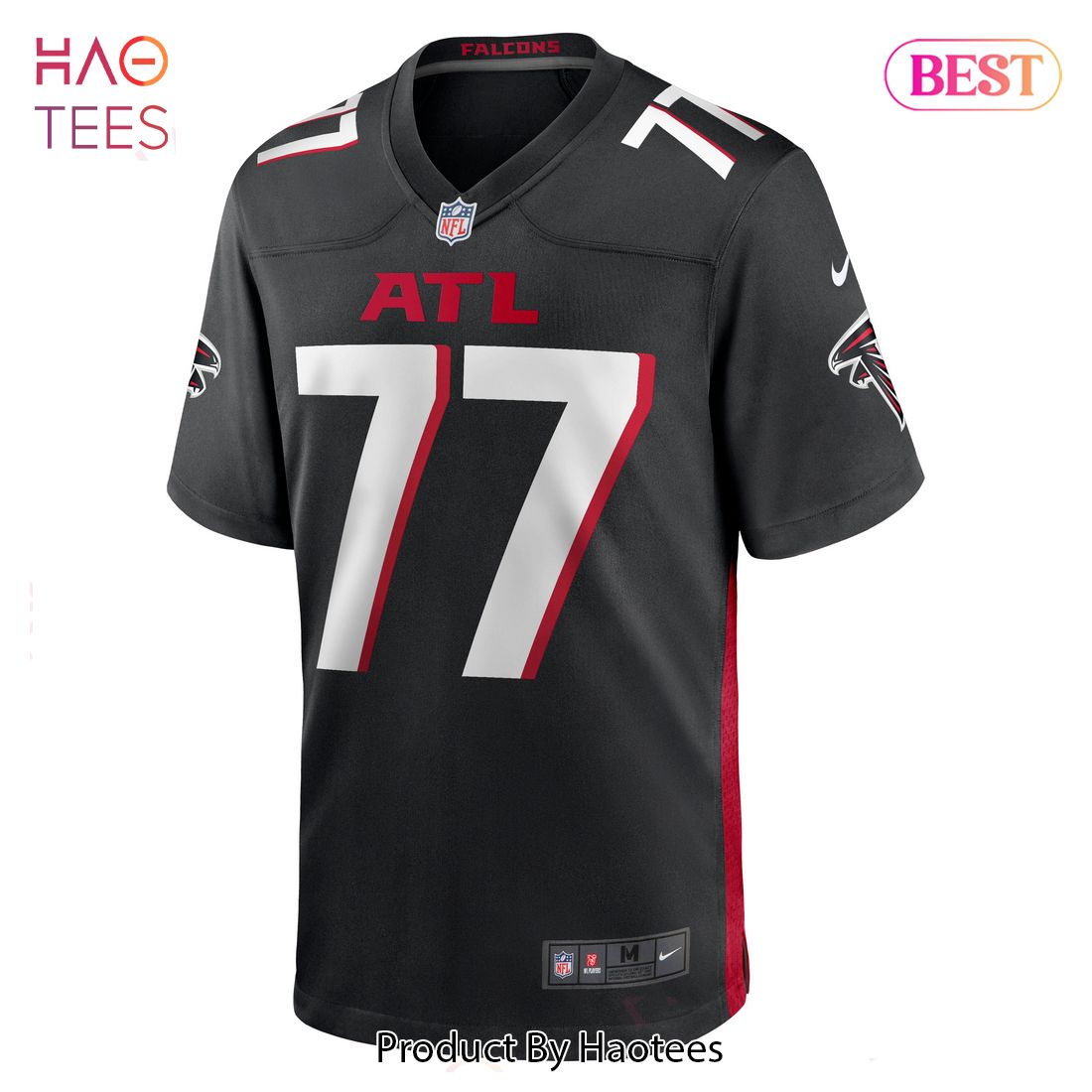 Jalen Mayfield Atlanta Falcons Nike Game Jersey Black Luxury Store