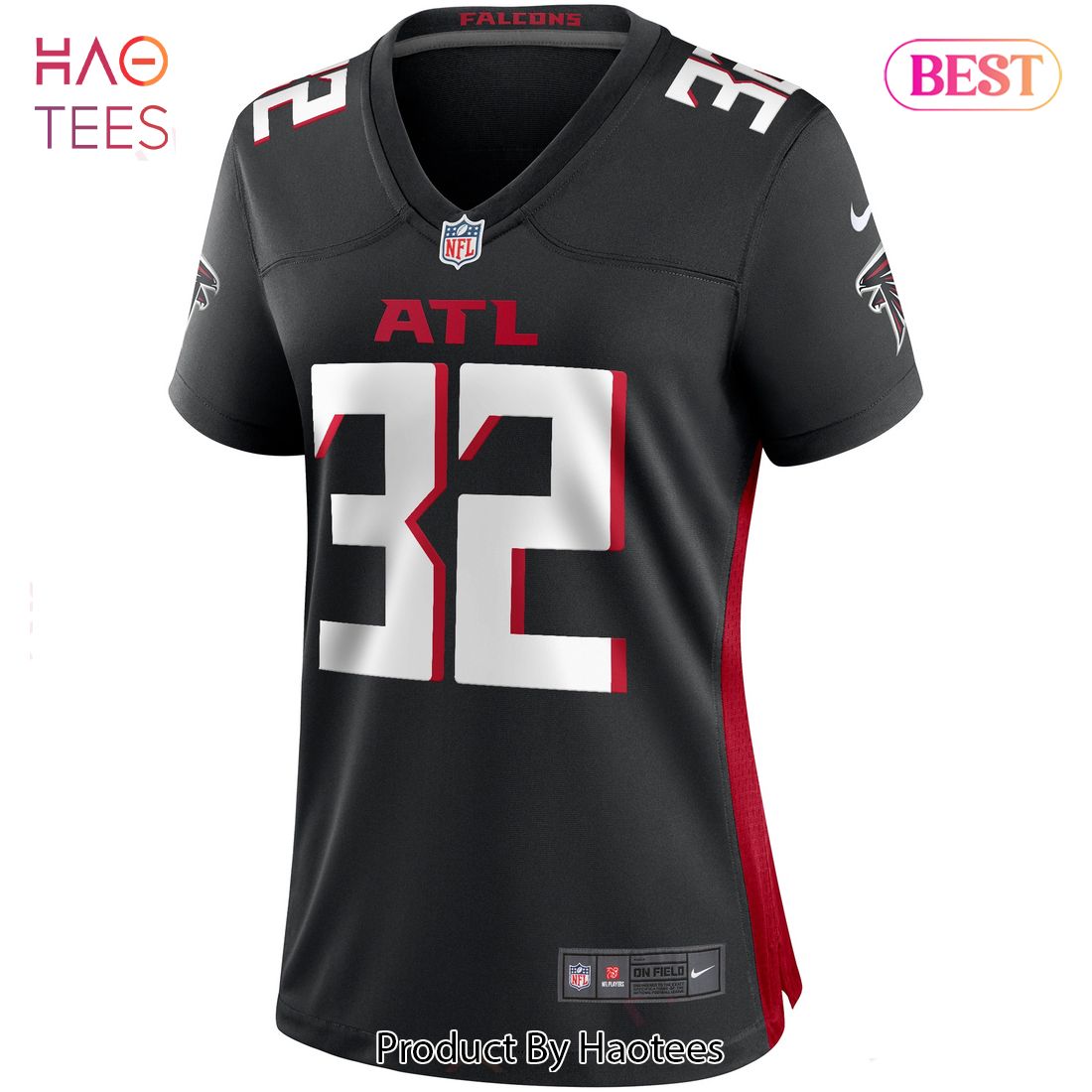 Jamal Anderson Atlanta Falcons Nike Women’s Game Retired Player Jersey Black Luxury Store