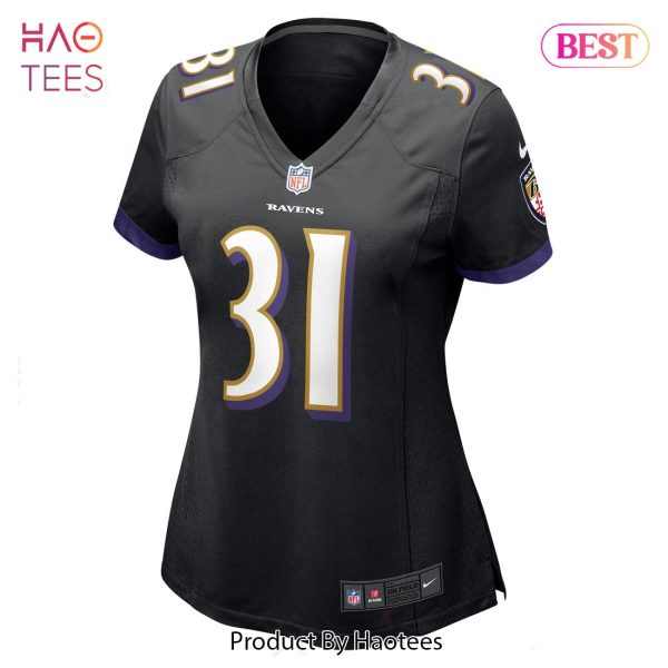 Jamal Lewis Baltimore Ravens Nike Women’s Retired Player Jersey Black