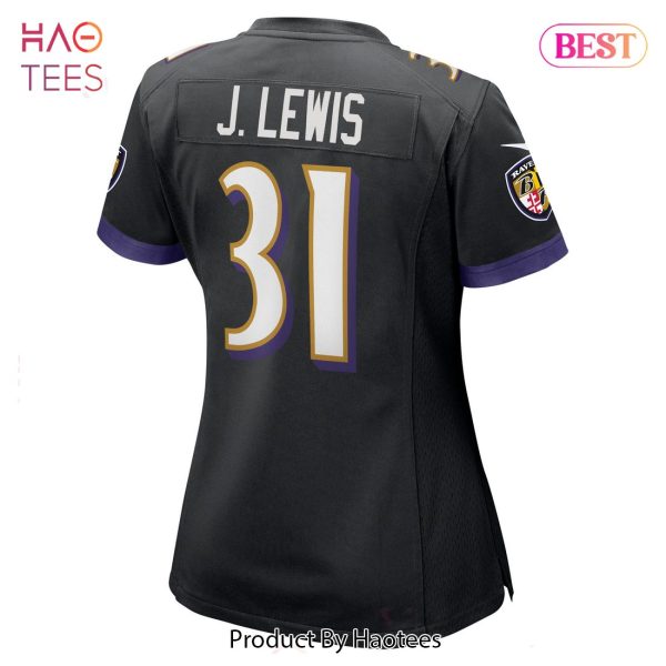 Jamal Lewis Baltimore Ravens Nike Women’s Retired Player Jersey Black