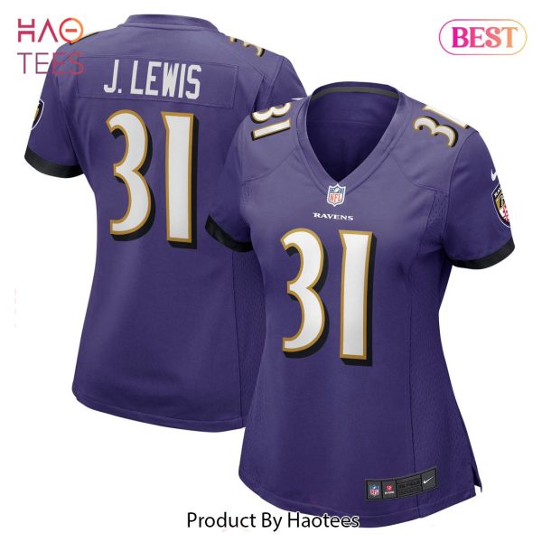 Jamal Lewis Baltimore Ravens Nike Women’s Retired Player Jersey Black