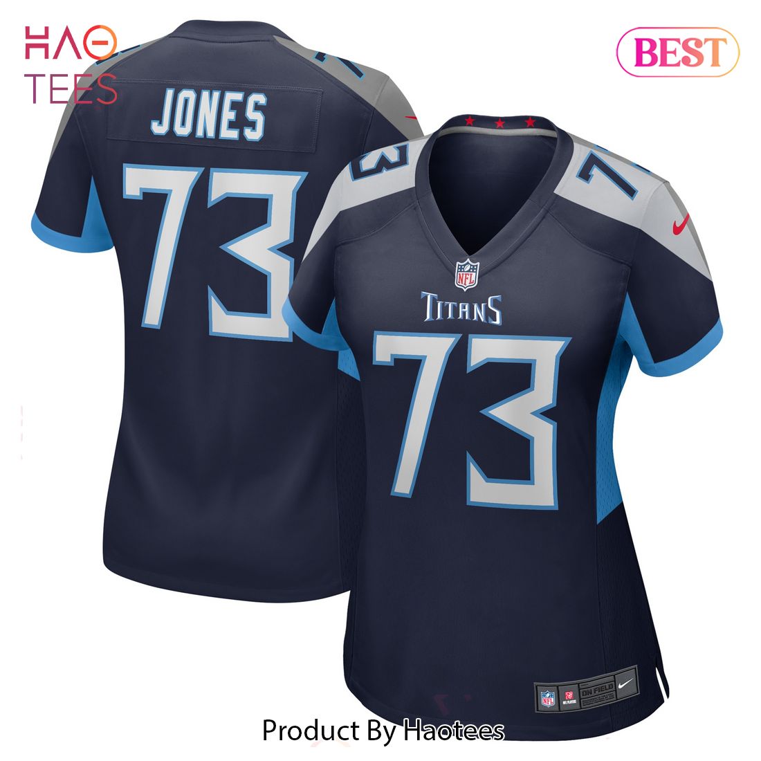 Jamarco Jones Tennessee Titans Nike Women’s Player Game Jersey Navy Luxury Store