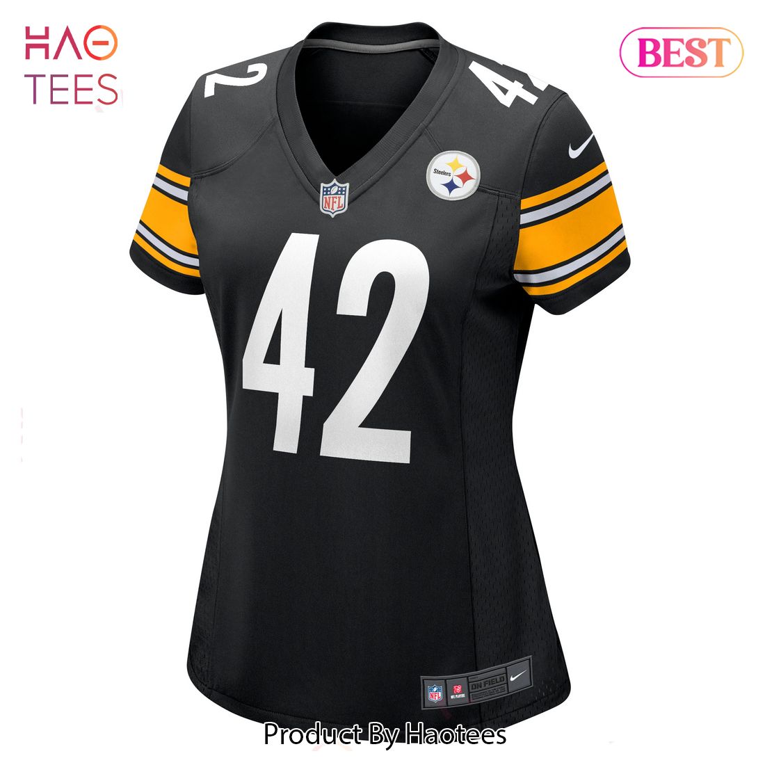 James Pierre Pittsburgh Steelers Nike Women’s Team Game Jersey Black Luxury Store