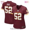 Jamin Davis Washington Football Team Nike Women’s Game Jersey Burgundy