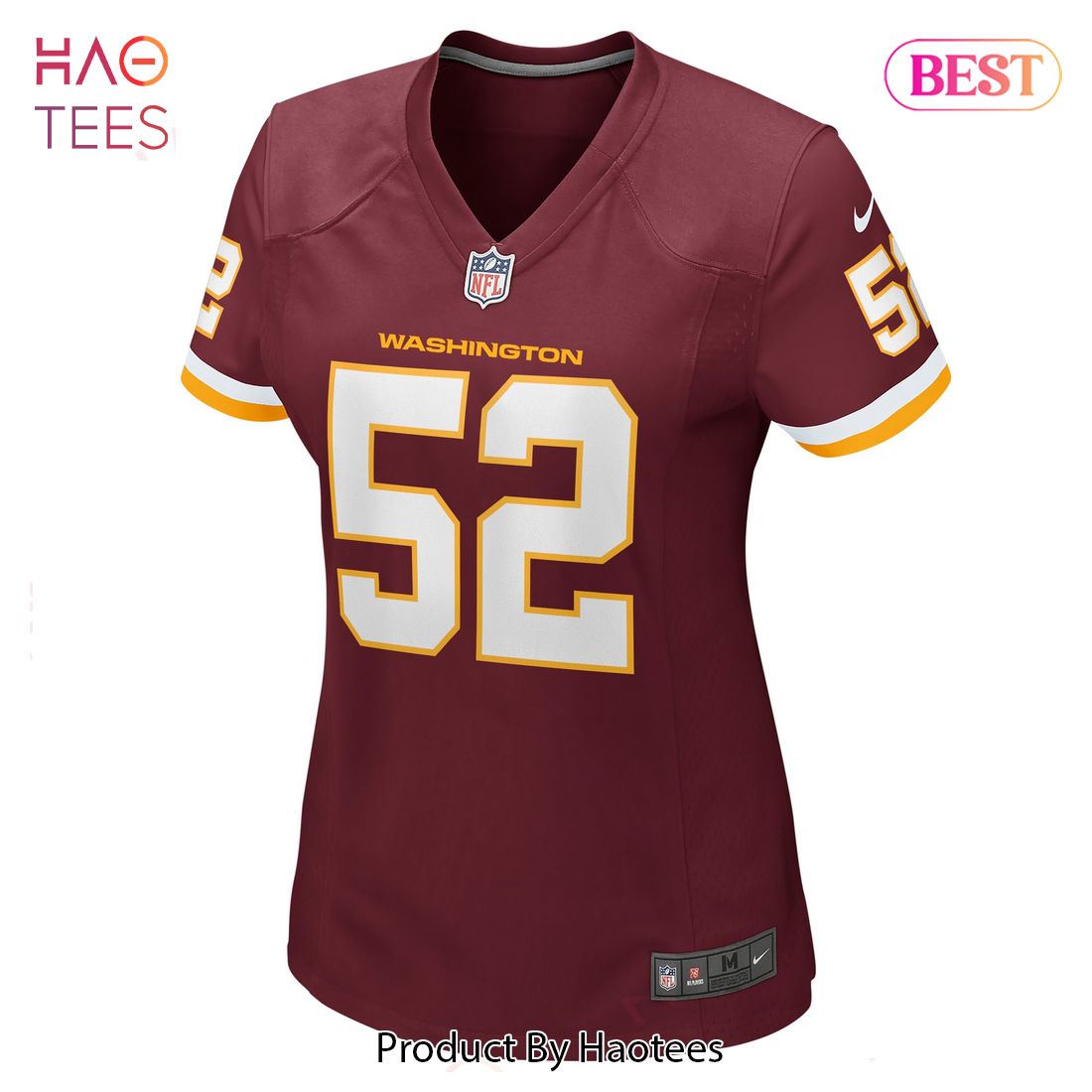 Jamin Davis Washington Football Team Nike Women’s Player Game Jersey Burgundy Luxury Store