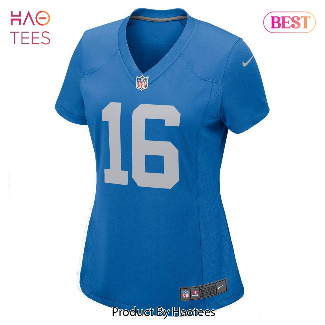 Jared Goff Detroit Lions Nike Women’s Game Player Jersey Blue Luxury Store