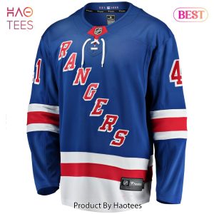 Jaroslav Halak New York Rangers Fanatics Branded Home Breakaway Player Jersey Blue