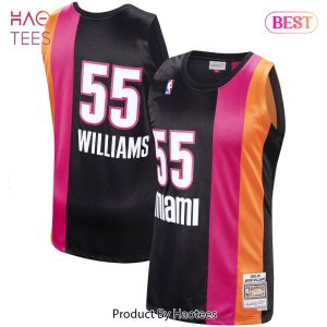 Jason Williams Miami Heat Mitchell & Ness 2005-06 Hardwood Classics Swingman Jersey Black