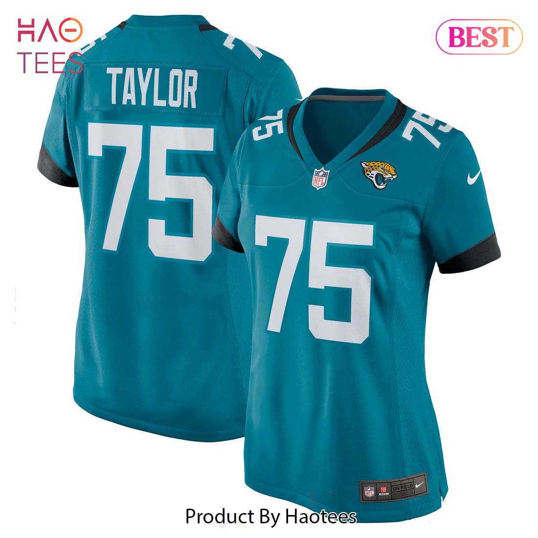 Jawaan Taylor Jacksonville Jaguars Nike Women’s Game Jersey Teal Luxury Store