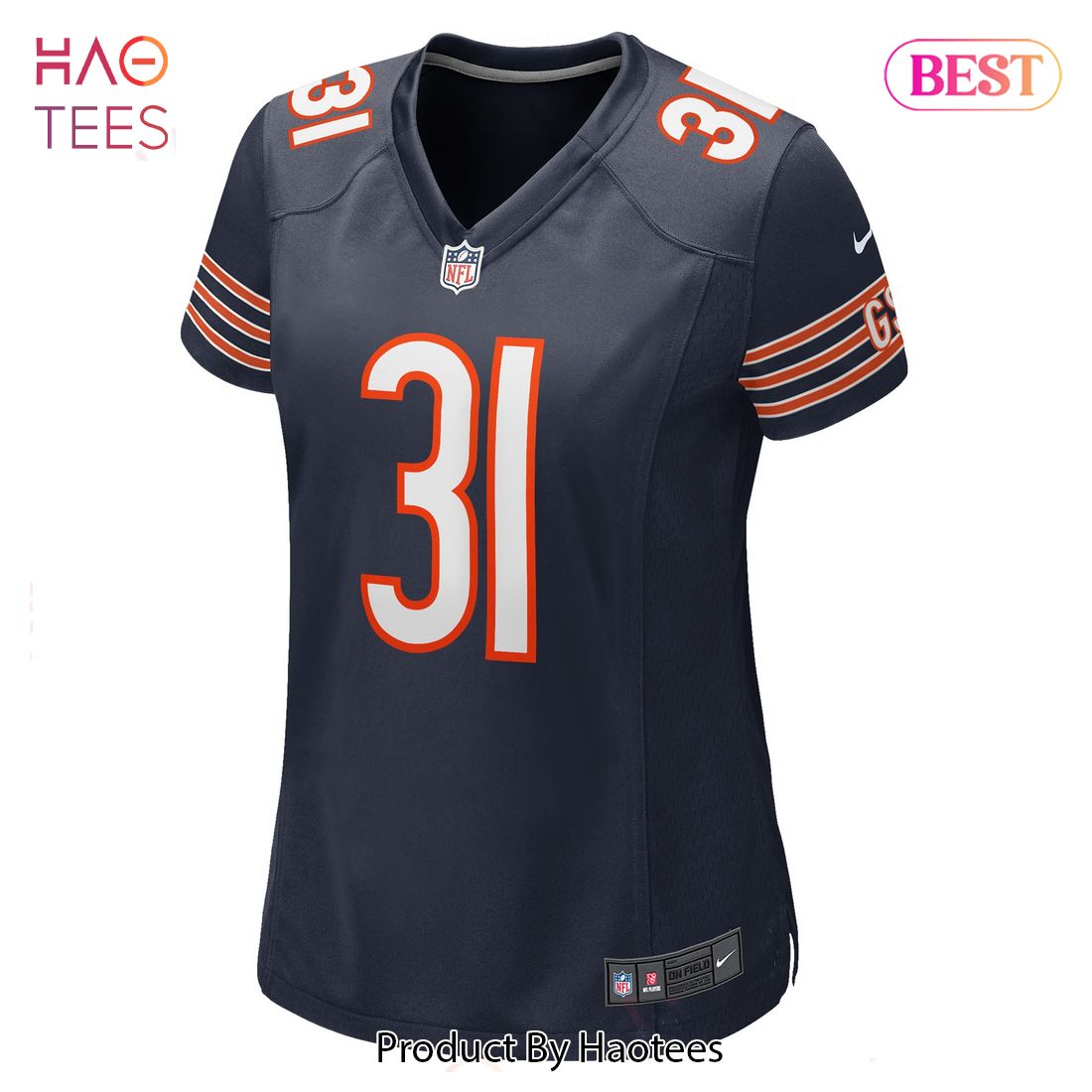 Jaylon Jones Chicago Bears Nike Women’s Game Player Jersey Navy Luxury Store