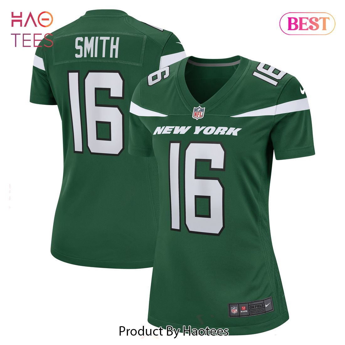 Jeff Smith New York Jets Nike Women’s Game Jersey Gotham Green Luxury Store