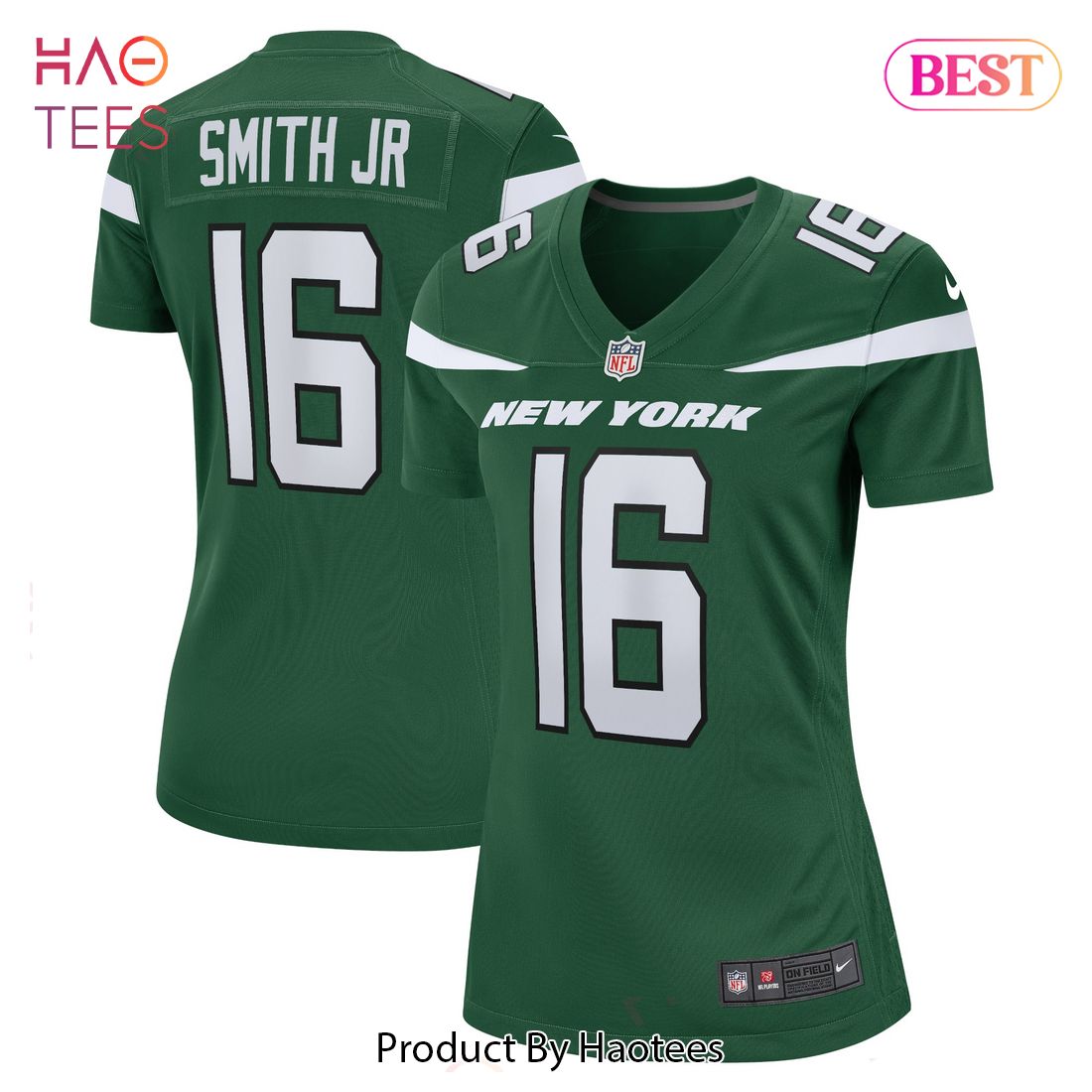 Jeff Smith New York Jets Nike Women’s Player Game Jersey Gotham Green Luxury Store