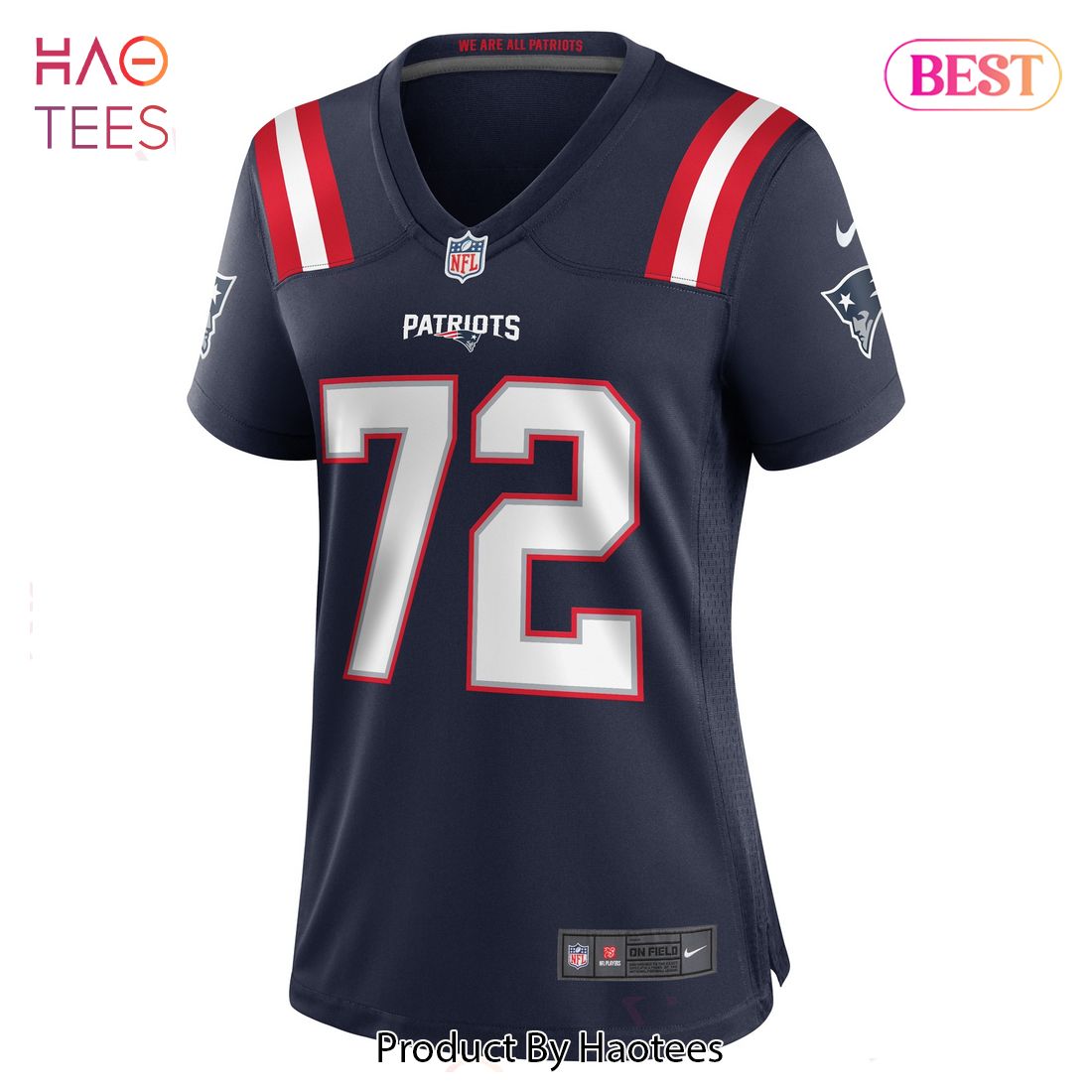 Jeremiah Pharms Jr. New England Patriots Nike Women’s Game Player Jersey Navy Luxury Store