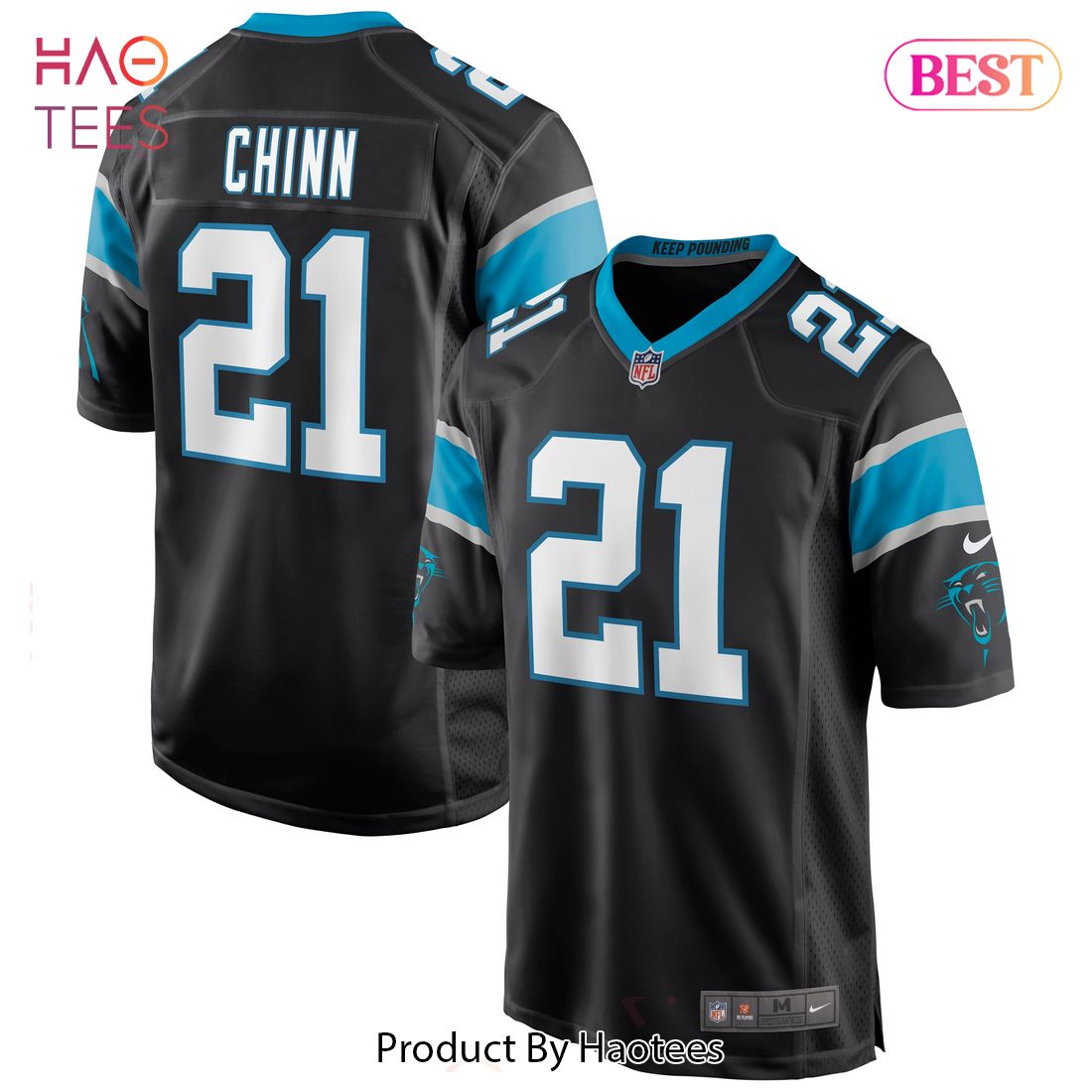 Jeremy Chinn Carolina Panthers Nike Game Jersey Black Luxury Store