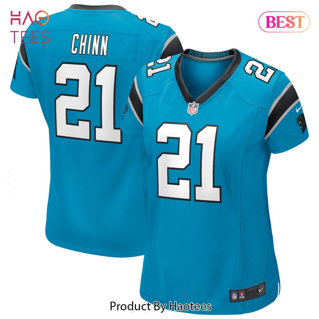 Jeremy Chinn Carolina Panthers Nike Women’s Game Jersey Blue Luxury Store