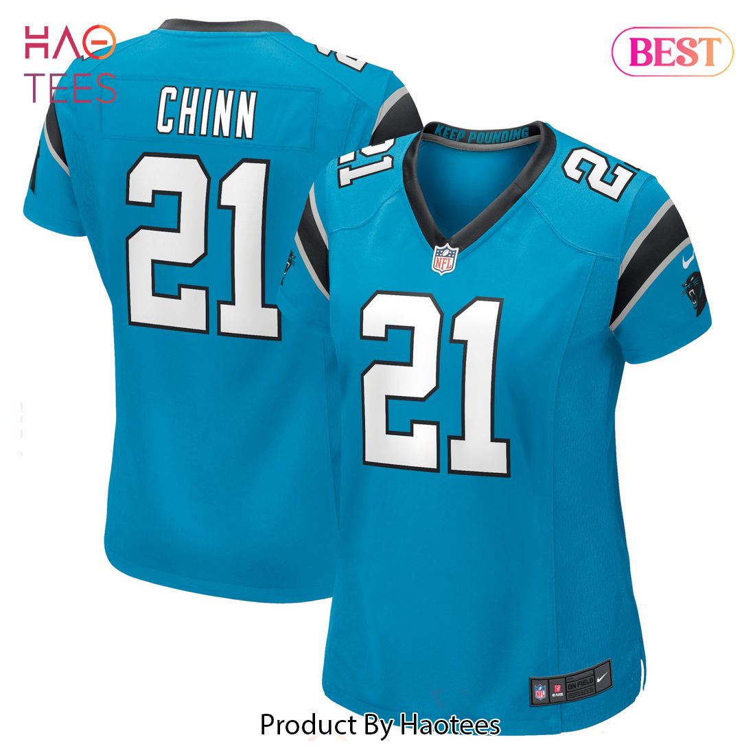 Jeremy Chinn Carolina Panthers Nike Women’s Player Game Jersey Blue Luxury Store