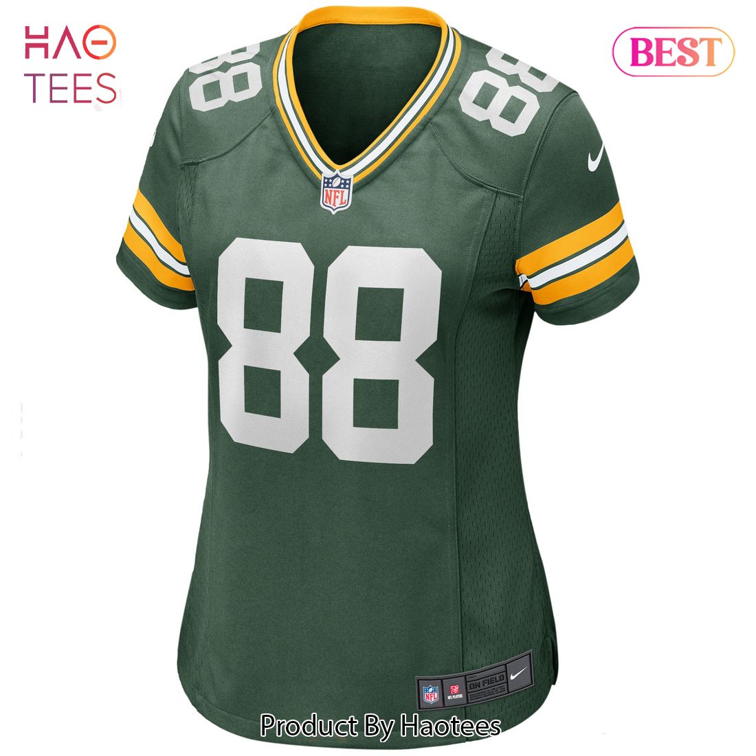 Jermichael Finley Green Bay Packers Nike Women's Game Retired Player Jersey Green