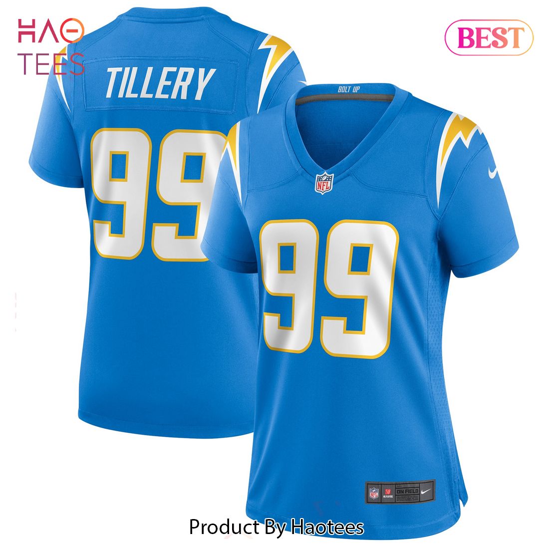 Jerry Tillery Los Angeles Chargers Nike Women’s Game Jersey Powder Blue Luxury Store