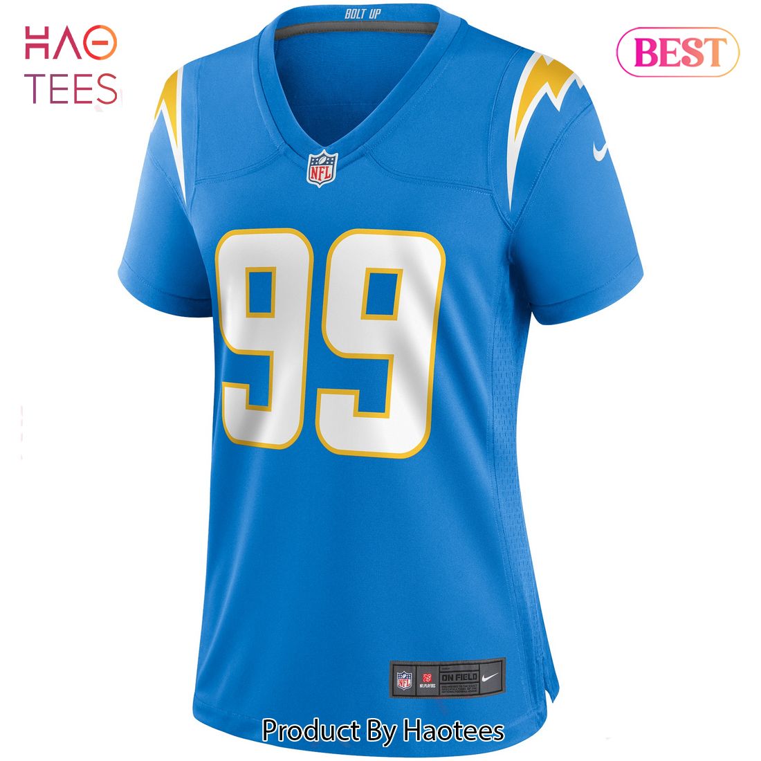 Jerry Tillery Los Angeles Chargers Nike Women’s Game Jersey Powder Blue Luxury Store