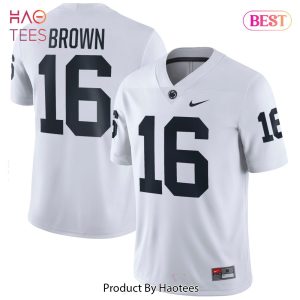 Ji’Ayir Brown Penn State Nittany Lions Nike NIL Replica Football Jersey White Ji’Ayir Brown Penn State Nittany Lions Nike NIL Replica Football Jersey White