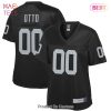 Jim Otto Las Vegas Raiders NFL Pro Line Retired Player Jersey Black
