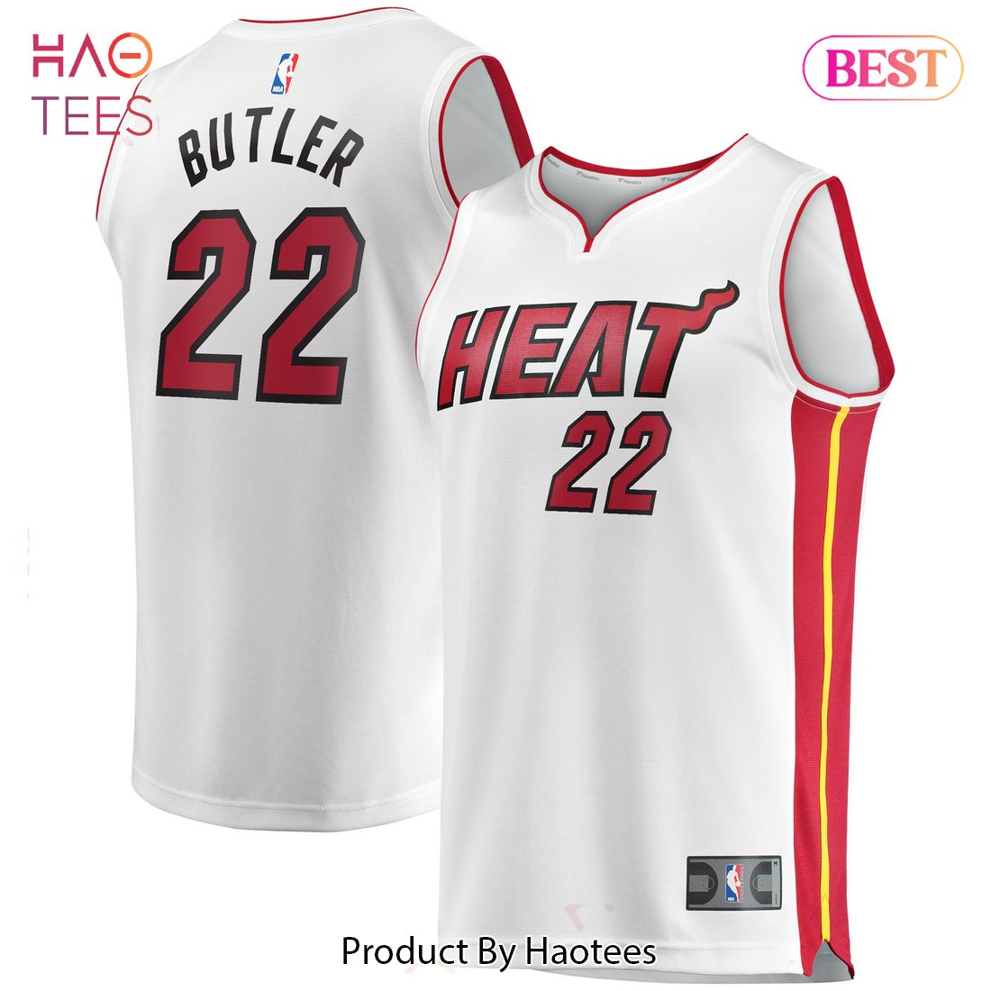 Jimmy Butler Miami Heat Fanatics Branded Fast Break Replica Player Jersey White Association Edition
