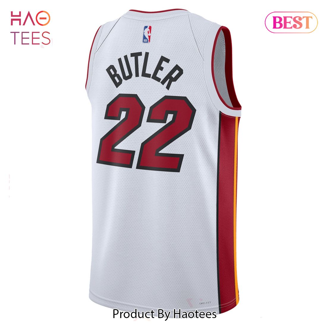 Unisex Miami Heat Jimmy Butler Nike White 2022/23 Swingman Jersey