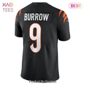 Women's Nike Joe Burrow Black Cincinnati Bengals Team Game Jersey