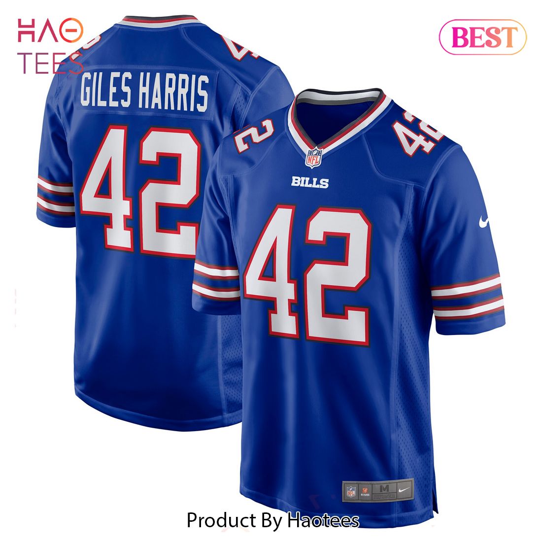 Joe Giles-Harris Buffalo Bills Nike Game Jersey Royal