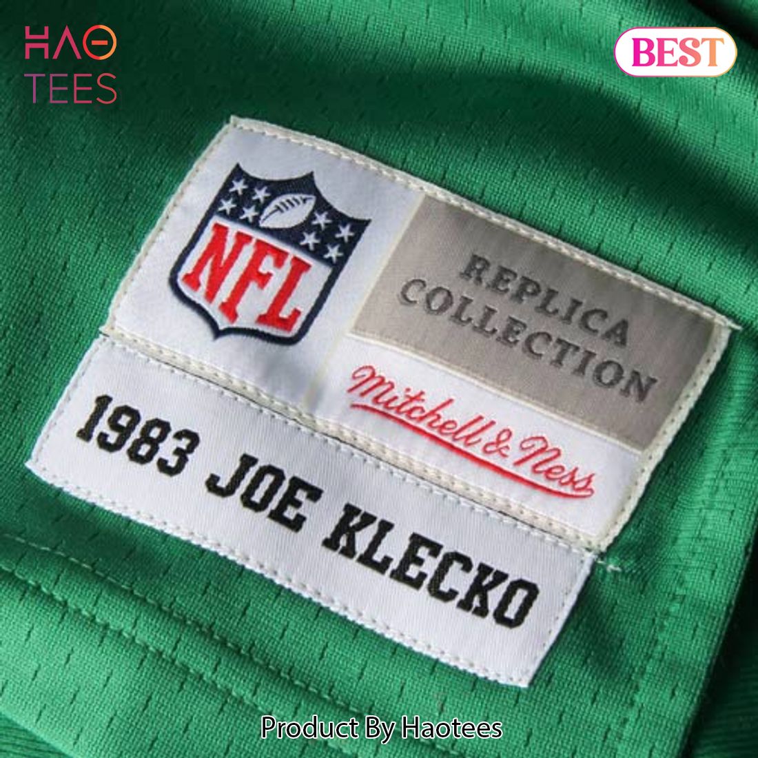 Joe Klecko New York Jets Mitchell & Ness Retired Player Legacy Replica Jersey Green Joe Klecko New York Jets Mitchell & Ness Retired Player Legacy Replica Jersey Green