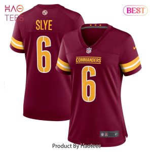 Joey Slye Washington Commanders Nike Women's Game Player Jersey Burgundy