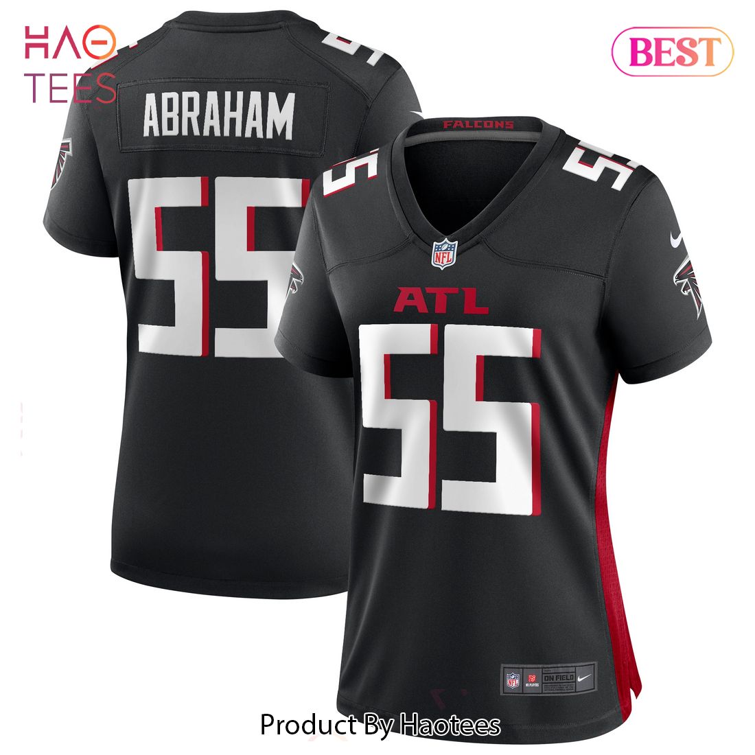 John Abraham Atlanta Falcons Nike Women’s Game Retired Player Jersey Black