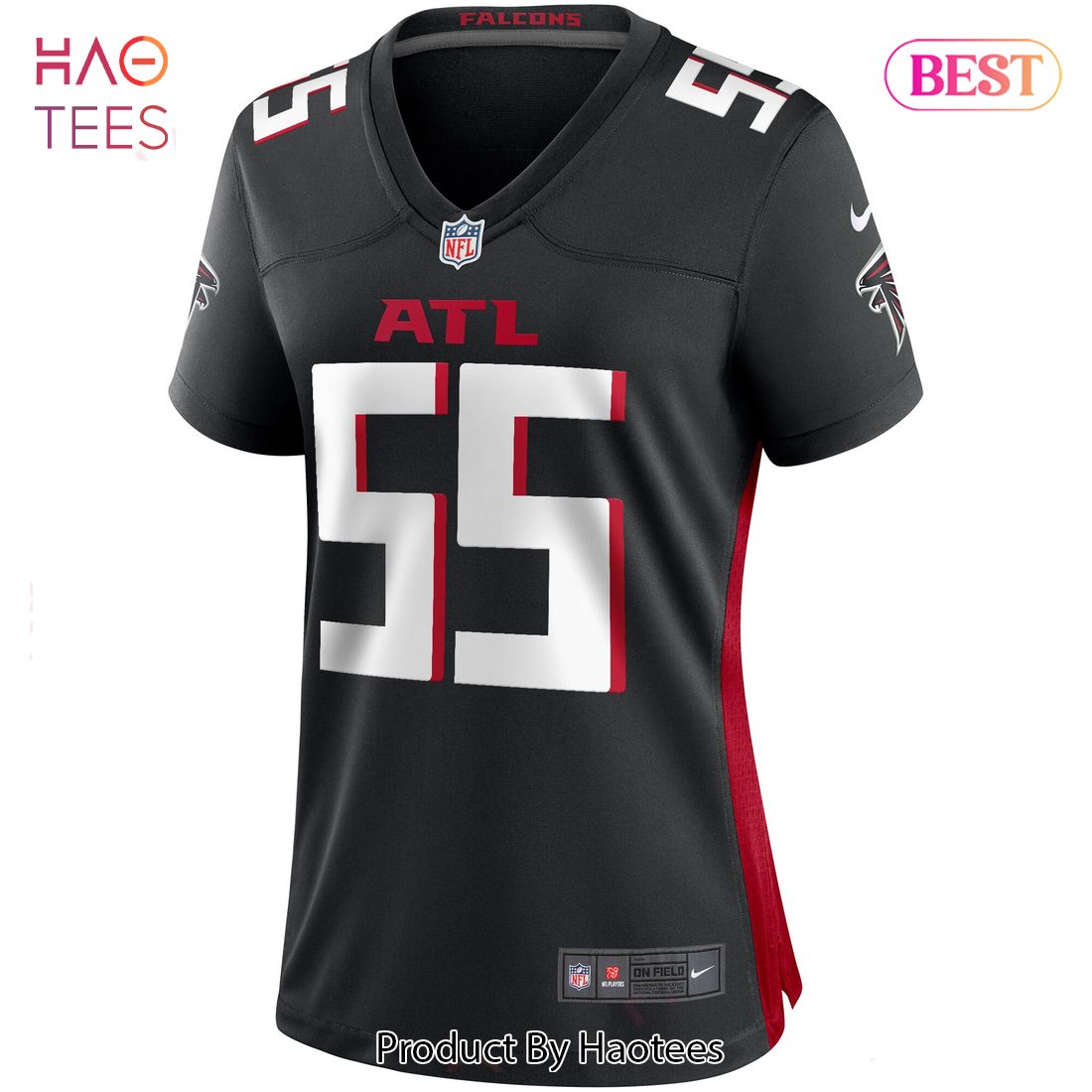 John Abraham Atlanta Falcons Nike Women’s Game Retired Player Jersey Black Luxury Store