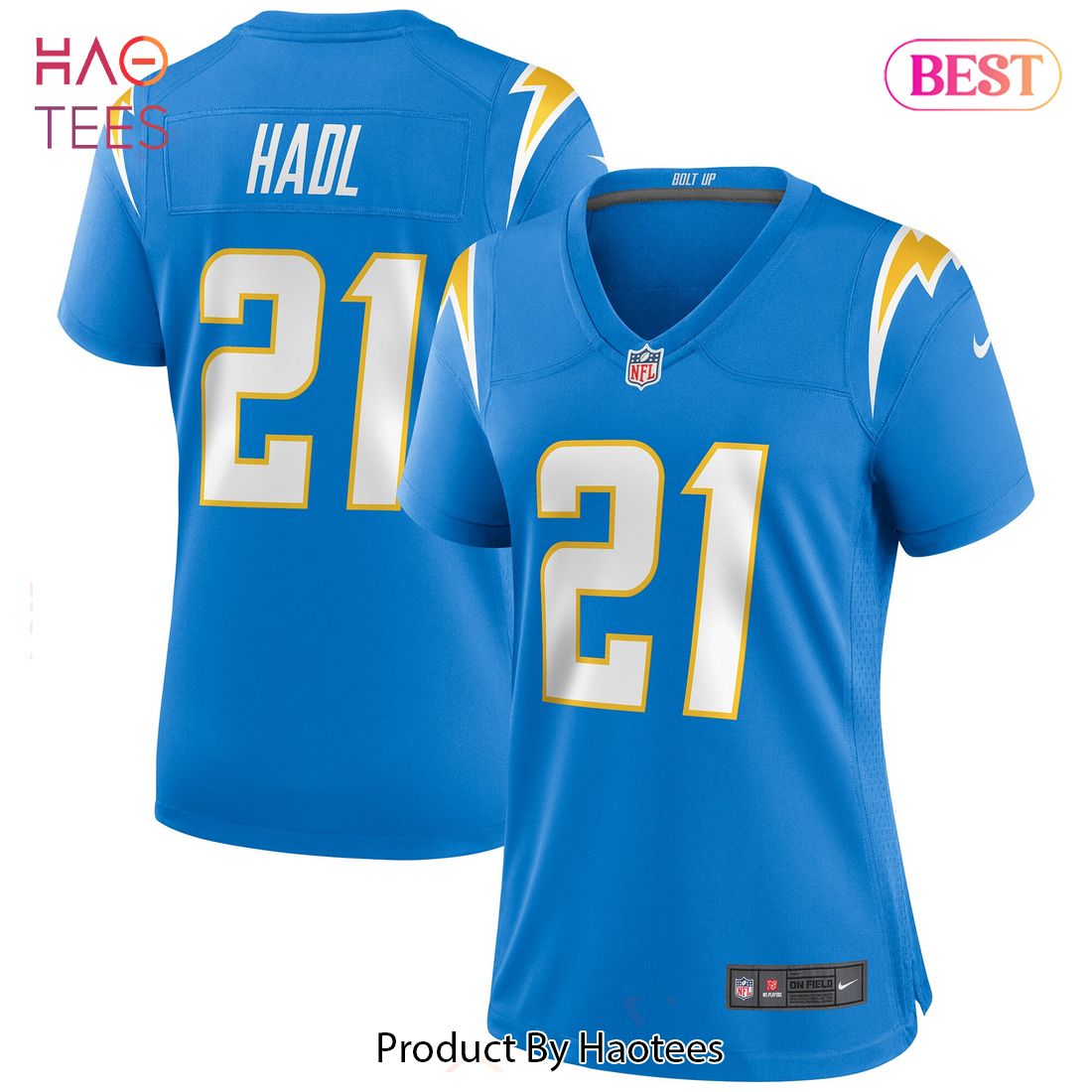 John Hadl Los Angeles Chargers Nike Women’s Game Retired Player Jersey Powder Blue