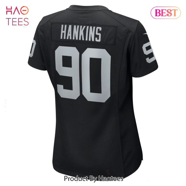 Johnathan Hankins Las Vegas Raiders Nike Women’s Game Jersey Black