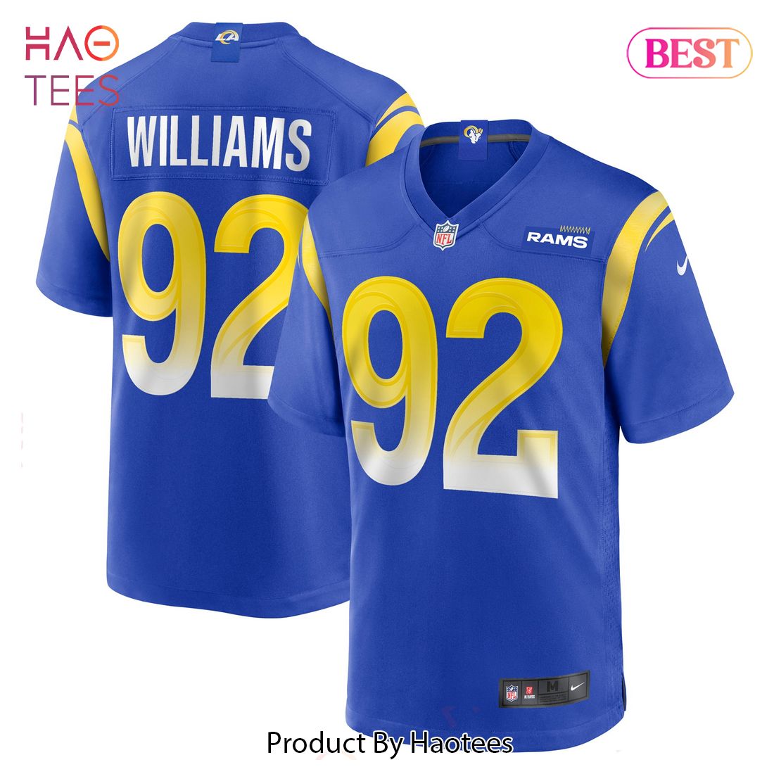 Jonah Williams Los Angeles Rams Nike Game Player Jersey Royal