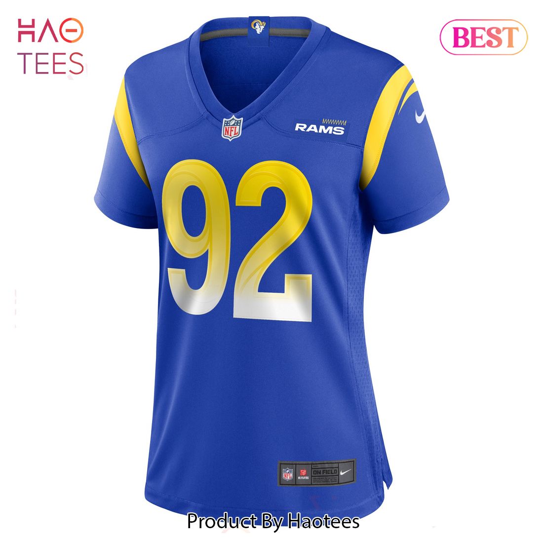 Jonah Williams Los Angeles Rams Nike Women’s Game Player Jersey Royal Luxury Store